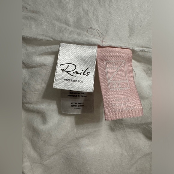 Rails Gia Eyelet Dress in White - Picture 7 of 10